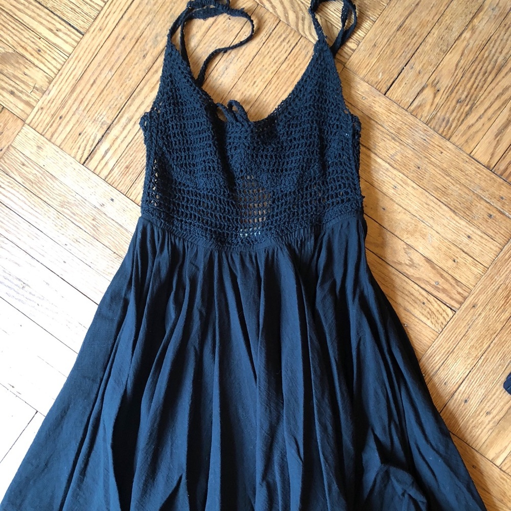 Crotchet Top Summer Dress